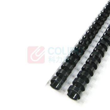 力晴 21孔装订胶圈 32mm (黑色) 50条/盒