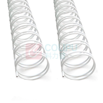 力晴 装订铁圈 34孔 7.9mm (白色) 100条/盒
