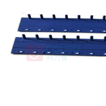 力晴 10孔装订夹条 12.5mm (蓝色) 100支/盒