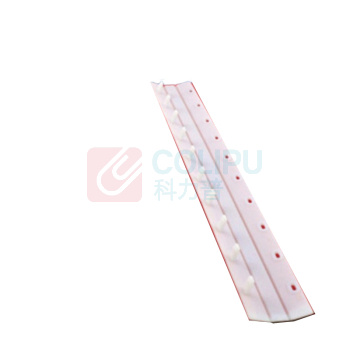 力晴 10孔装订夹条 22.5mm (白色) 50支/盒