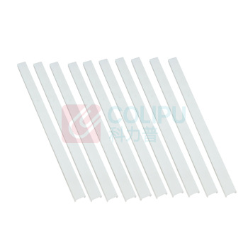 优玛仕 U-mach 装订夹条 10孔 15mm (白色) 10根/盒 (可装订<140张)