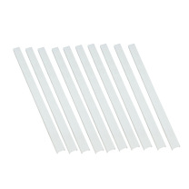 优玛仕 U-mach 装订夹条 10孔 15mm (白色) 10根/盒 (可装订<140张)