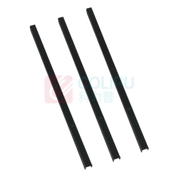 优玛仕 U-mach 装订夹条 5mm (黑色) 10孔 100根/盒 (可装订<50张)