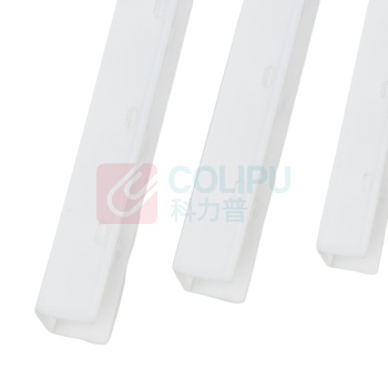 优玛仕 U-mach 10孔装订夹条 7.5mm (白色) 100根/盒 (可装订<60张)