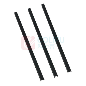优玛仕 U-mach 装订夹条 10mm (黑色) 10孔 100根/盒 (可装订<100张)