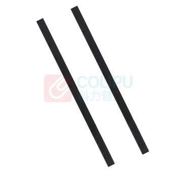 优玛仕 U-mach 装订夹条 10mm (黑色) 10孔 100根/盒 (可装订<100张)