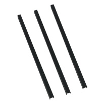 优玛仕 U-mach 10孔装订夹条 10mm (黑色) 100根/盒 (可装订<100张)