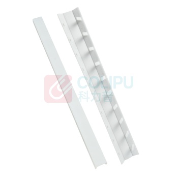 优玛仕 U-mach 10孔装订夹条 10mm (白色) 100根/盒 (可装订<100张)