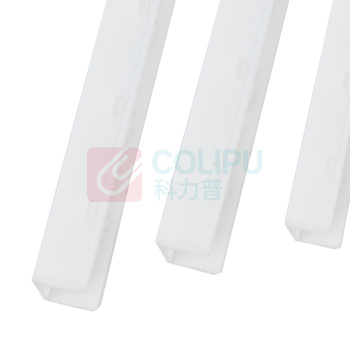 优玛仕 U-mach 10孔装订夹条 12.5mm (白色) 100根/盒 (可装订<120张)