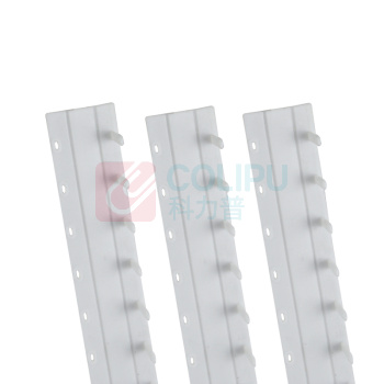 优玛仕 U-mach 10孔装订夹条 12.5mm (白色) 100根/盒 (可装订<120张)