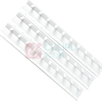 优玛仕 U-mach 10孔装订夹条 20mm (白色) 100根/盒