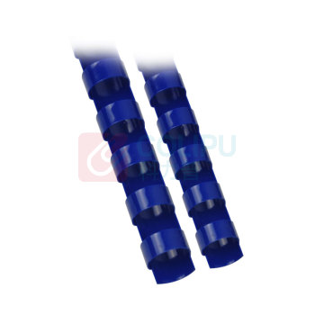 优玛仕 U-mach 21孔装订胶圈 6mm (蓝色) 100根/盒 (可装订<20张)