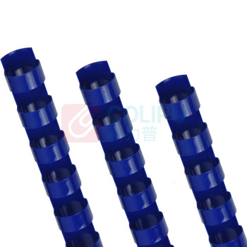 优玛仕 U-mach 21孔装订胶圈 6mm (蓝色) 100根/盒 (可装订<20张)