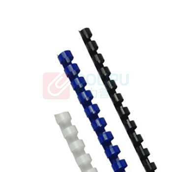 优玛仕 U-mach 21孔装订胶圈 10mm (黑色) 100根/盒 (可装订<60张)