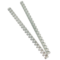 优玛仕 U-mach 12mm (白色) 21孔装订胶圈 100根/盒 (可装订<100张)