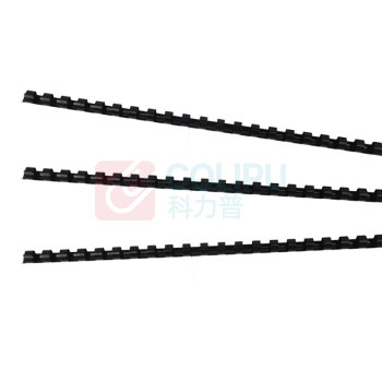 优玛仕 U-mach 21孔装订胶圈 20mm (黑色) 100根/盒 (可装订<180张)