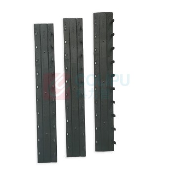 力晴 10孔装订夹条 7.5mm ((黑色)) 50支/盒