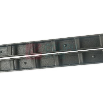 力晴 10孔装订夹条 7.5mm ((黑色)) 50支/盒