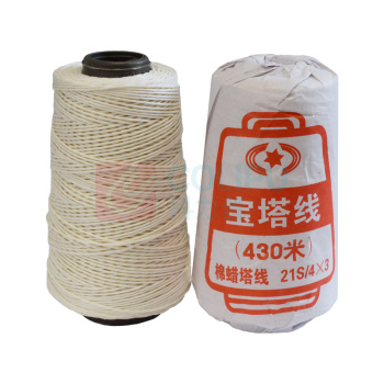 云广 凭证装订宝塔线 装订用线 白色蜡线