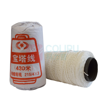 云广 凭证装订宝塔线 装订用线 白色蜡线