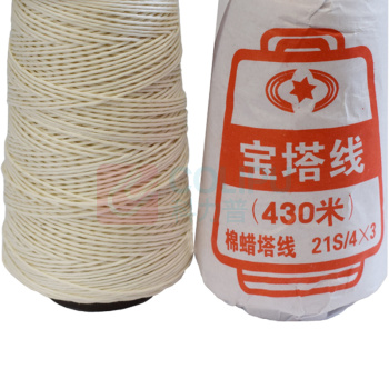 云广 凭证装订宝塔线 装订用线 白色蜡线