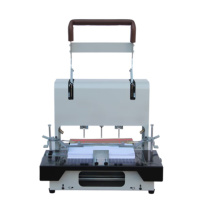 奇砚 yiyan 三孔电动装订机 QY-6350 A3卷宗科技工程归档三孔一线自动穿线 机器带4MM空心钻