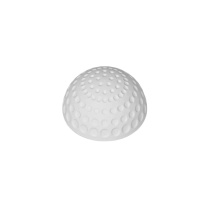 君魄 门把手防撞垫 直径50mm厚25MM 8个装 (白色)
