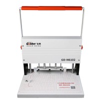 金典 GOLDEN 电动打孔手工穿线装订机 GD-N6102 4CM (白色)