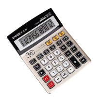 伊达时 语音计算器 12位 金属钛面 水晶透明按键 BS-A1-S 143*186mm