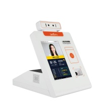 乐牛 台式消费机 食堂消费机 LN-6609C 内存:2GB (白色) 卡码脸三合一支付食堂收银消费系统