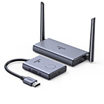 绿联 UGREEN 无线投屏器 CM625 (银灰)