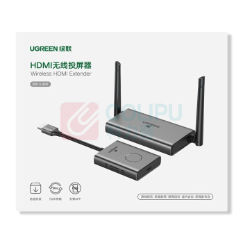 绿联 UGREEN 无线投屏器 CM625 (银灰)