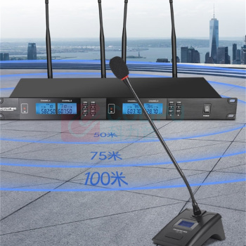 得胜 TAKSTAR 一拖四无线话筒 UC-4R 主机+4鹅颈