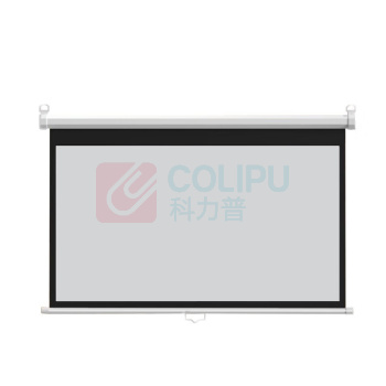 谨珅 手拉式幕布 白玻纤 JS-SMB100 16:9 100英寸 (白色)