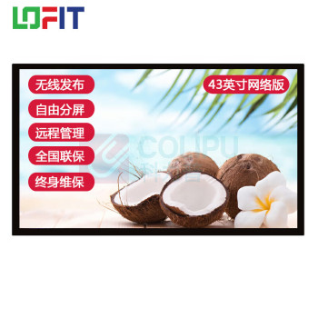 洛菲特 广告机 LFT43XD-BG1 43英寸 (黑色)