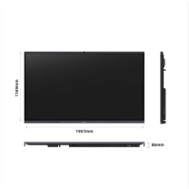 理光 RICOH 会议平板 RX-S86C1 86英寸 (银灰色) 含同屏器 移动支架