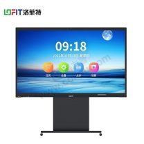 洛菲特 双系统会议平板一体机 LFT90QX-TL 86英寸 (黑色)