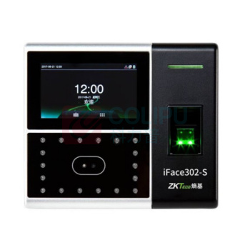 熵基 ZKTeco 指纹人脸打卡机考勤机 熵基科技Iface302S