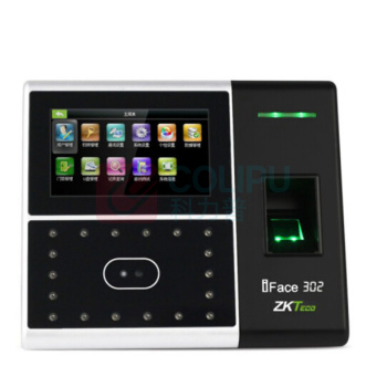 熵基 ZKTeco 指纹人脸打卡机考勤机 熵基科技Iface302S