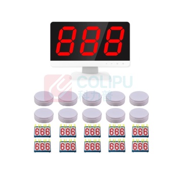 比西特 抢答器 Q6 1主机+10个抢答按钮+10个记分牌 智能语音无线计分器