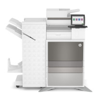 惠普 HP Color LaserJet Managed Flow MFP E78635z 双纸盒底座+小册子装订 管理型智能复合机 上门安装