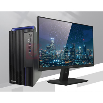 清华同方 THTF 超越A500 I512400/16G/512GSSD 1650显卡 装WIN10或者win11 配联想27寸显示器 