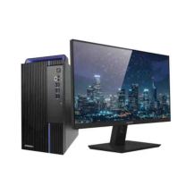 清华同方 THTF 超越E300商用台式电脑i3-12100/8G/1T机械/集显 win11H+21.5显示器
