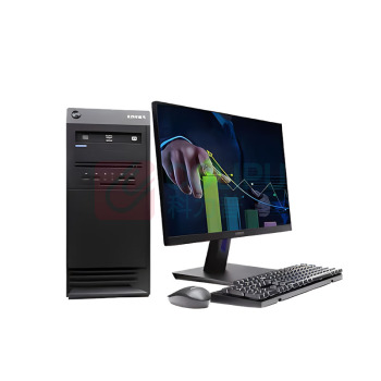 清华同方 THTF 信创全国产电脑 SF880 腾锐D2000/8G /120GB专用+1T/1G显卡/三合一/红盘/麒麟系统/23.8‘寸