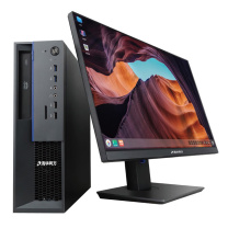 清华同方 THTF 台式机 超翔TF830-V050-1 飞腾(腾锐D2000 八核2.3GHz)8G/256G/1G独显/200W/23.8寸/P8/UOS试用版