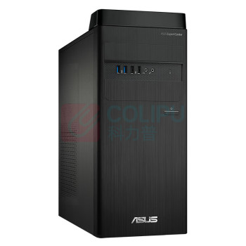 华硕 ASUS 台式电脑 D500TD I5-12400/8GB/256GB SSD+1TB/集显/定制 Win11 Home/23.8英寸/3年)