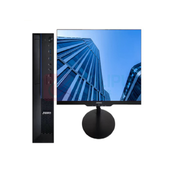 清华同方 THTF 台式计算机 超越E500 I3-10100(B560)/8G内存/512G硬盘/23.8 寸显示器 WIN11