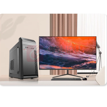 华硕 ASUS 电脑台式机 AMDR5-5600G 16GB 500G 核显 电源400W 23.8寸显示器 组装机定制款