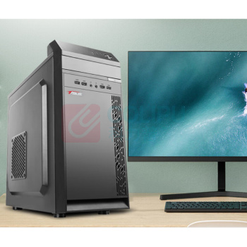 华硕 ASUS 电脑台式机 AMDR5-5600G 16GB 500G 核显 电源400W 23.8寸显示器 组装机定制款