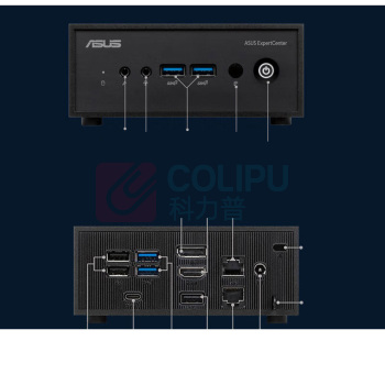 华硕 ASUS mini迷你主机 破晓X NUC台式机 2024款 12代N200 8G/256G SSD/Win 11